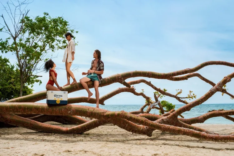 Ilha Corona: os visitantes da Ilha Corona irão participar de atividades c.omo oficinas de vida sem plástico. (Corona/Divulgação)