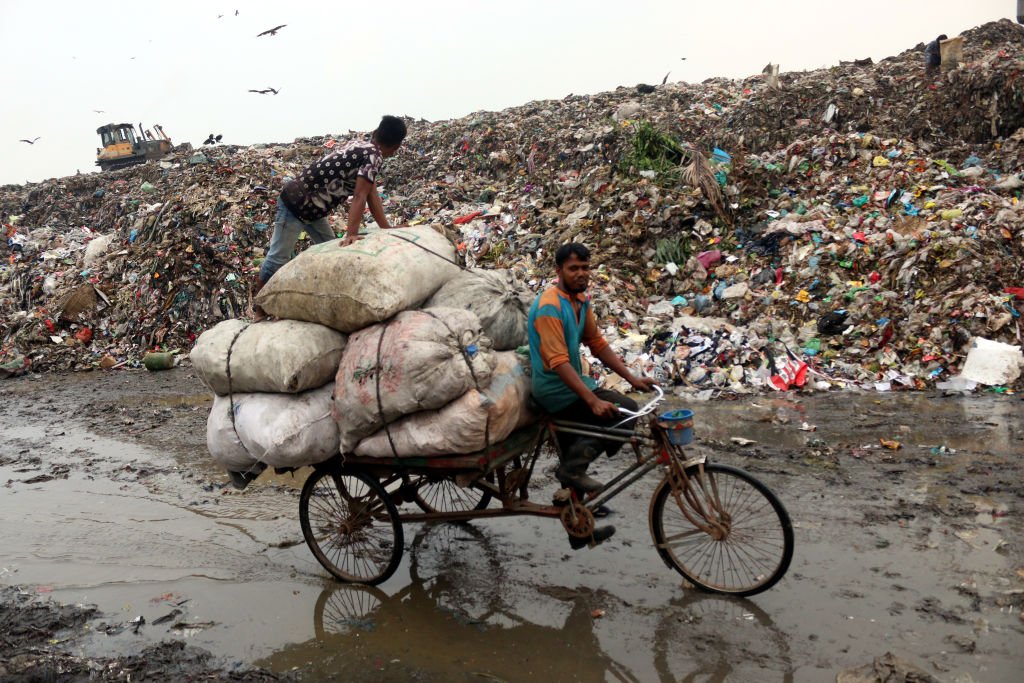 Bangladesh: países em desenvolvimento estão entre os mais afetados pela poluição fora das fronteiras (Habibur Rahman / Eyepix Group/Barcroft Media/Getty Images)