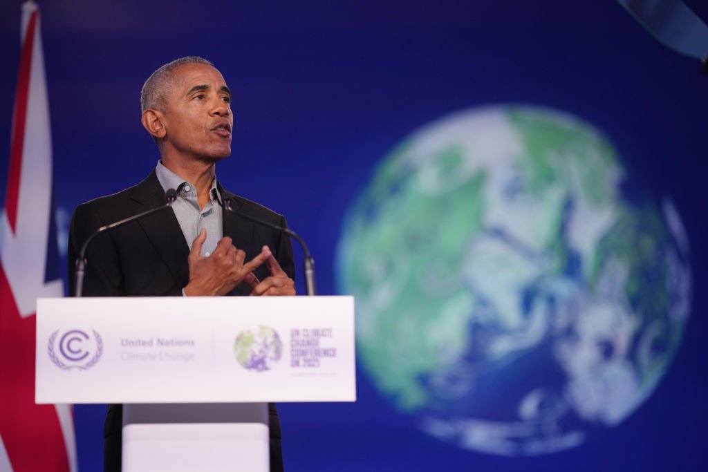 Obama na COP26: A natureza não quer saber de partido político