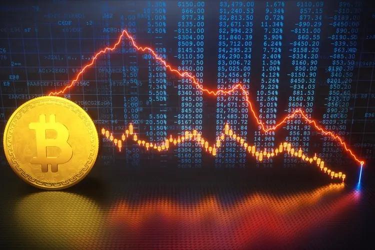 A criptomoeda é negociada por 48.600 dólares no momento (matejmo/Getty Images)