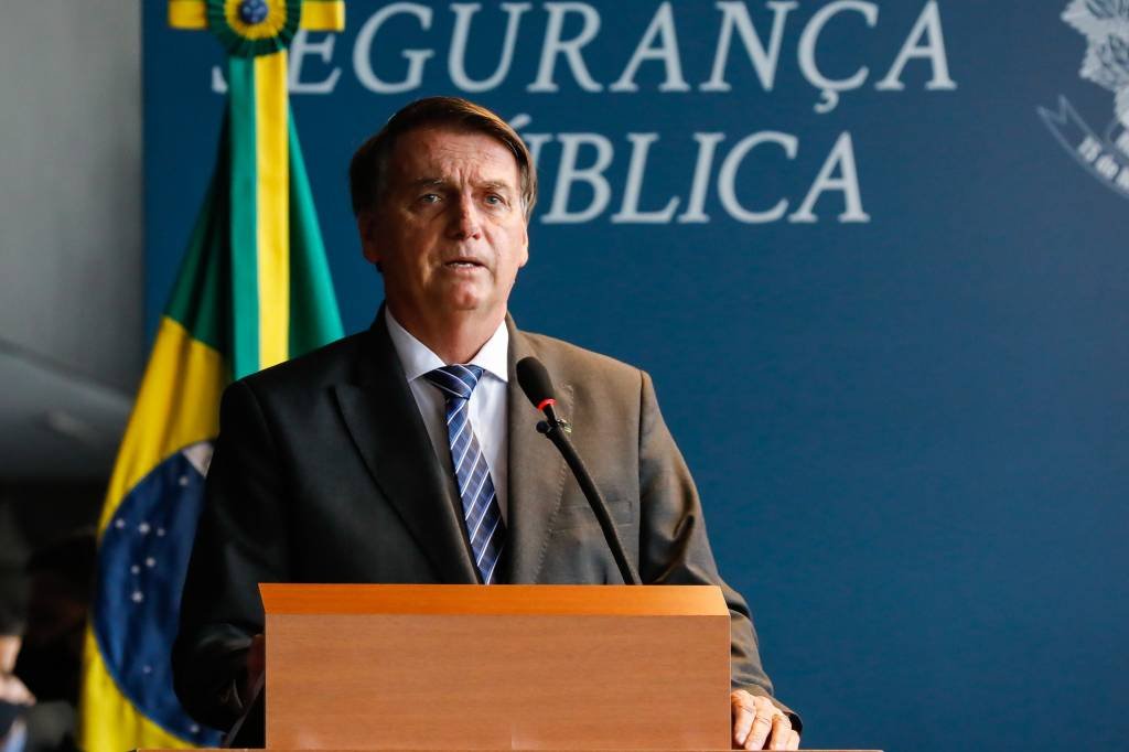 "Tem que aprender a conviver com o vírus", disse Bolsonaro (Flickr/Isac Nóbrega/PR)