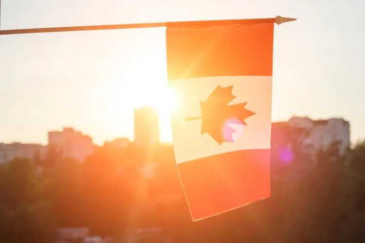 Bandeira do Canadá (Valeriy_G/Getty Images)