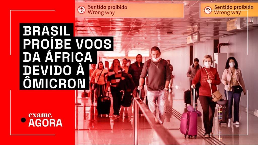 Com variante Ômicron à vista, Brasil proíbe voos da África