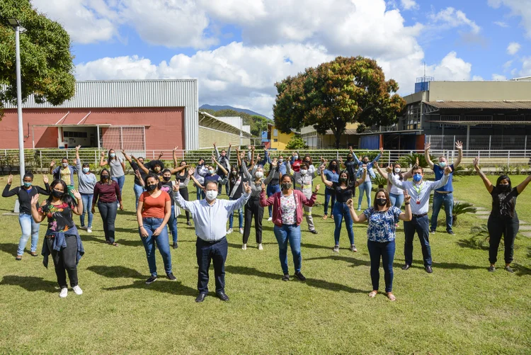 Abertura do curso de eletricista somente para mulheres no Senai do Civit (EDP/Mosaico Imagem/Gabriel Lordêllo/Divulgação)