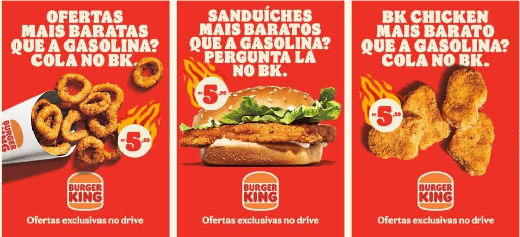 Na Black Friday, Burger King quer lanches mais baratos que gasolina