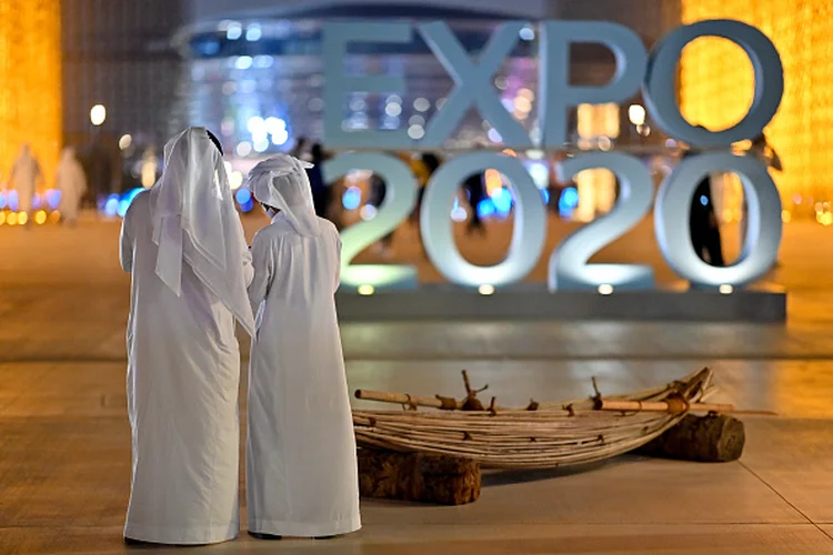 Expo Dubai: evento deve atrair US$ 10 bilhões de investimentos para o Brasil (DIRK WAEM/BELGA MAG/AFP via Getty Images/Getty Images)