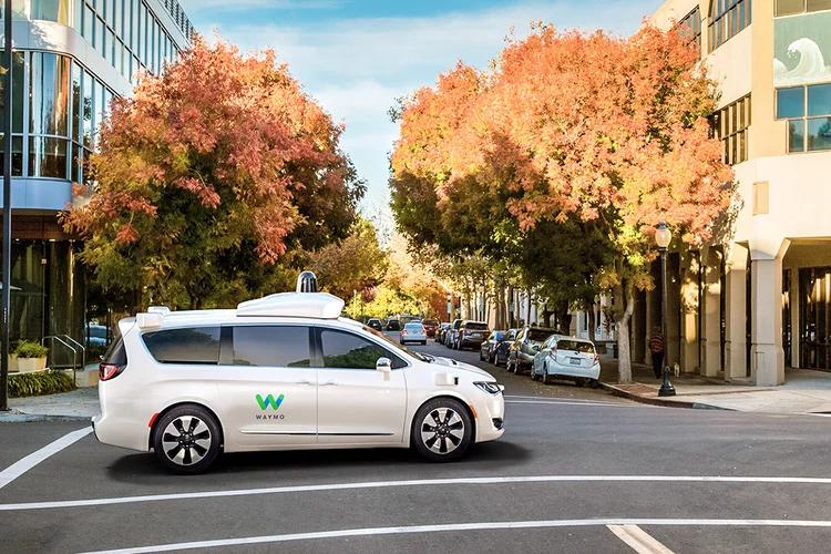 Um dos veículos da Waymo, unidade de autônomo da Alphabet (Google/Divulgação)