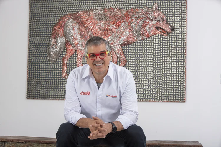 Alexandre Biagi é CEO na Uberlândia Refrescos, franquia da The Coca-Cola Company no Triângulo Mineiro, Alto Paranaíba e Noroeste de Minas Gerais (Divulgação/Divulgação)