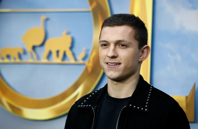 Ator Tom Holland em Londres. (Henry Nicholls/Reuters)