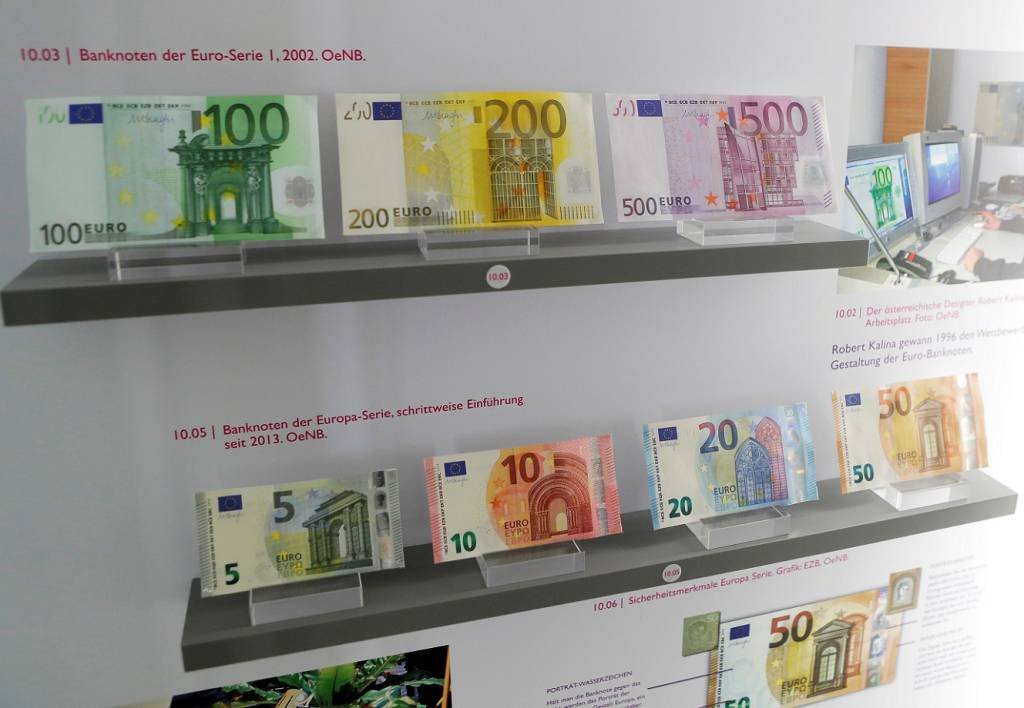BCE redesenhará notas de euro focando em maior diversidade