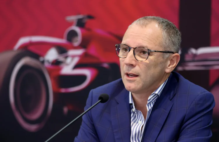 Presidente-executivo da Fórmula 1, Stefano Domenicali, em Doha. (Ibraheem Al Omari/Reuters)