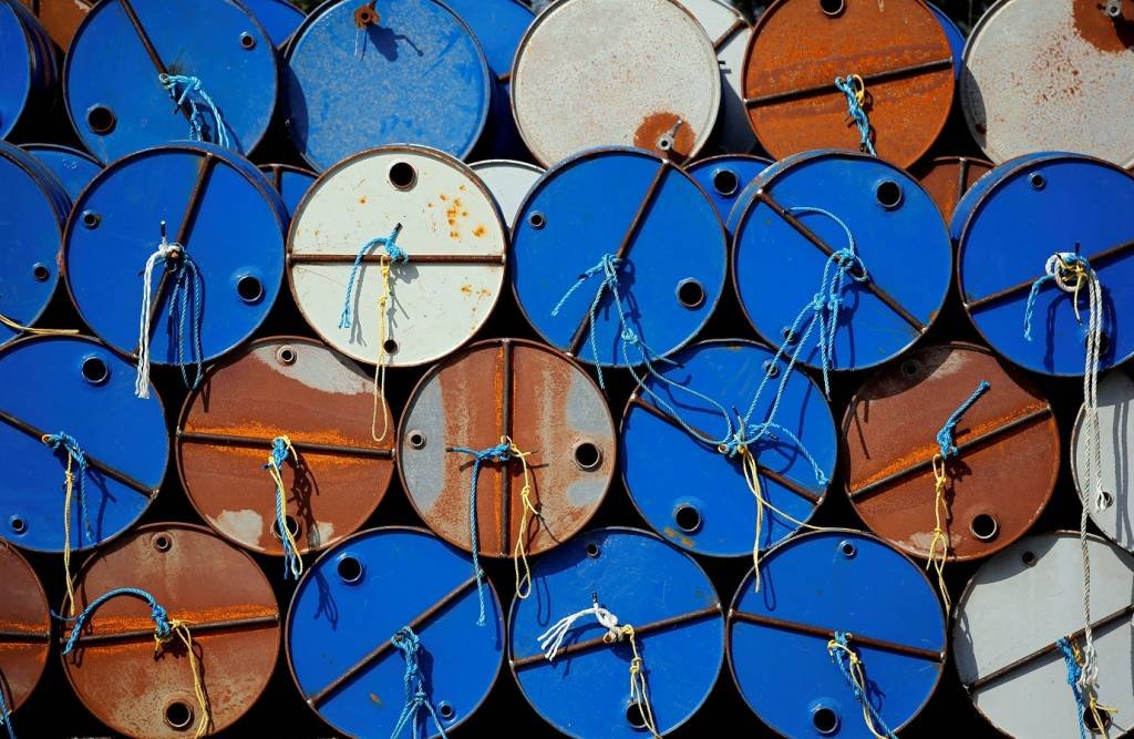 Os estoques de petróleo em Cushing diminuíram em 135 mil barris (Regis Duvignau/Reuters)