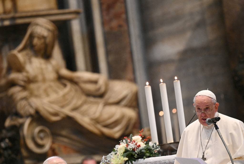Papa Francisco: crítica a gastos militares (Reuters/Vincenzo Pinto/Pool)