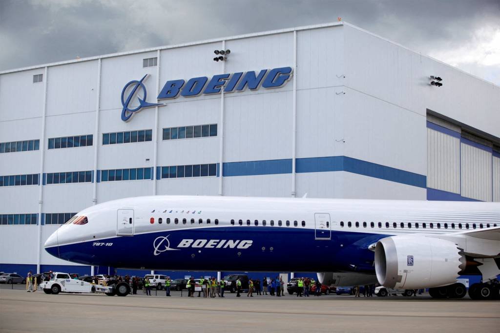 Boeing: companhia teme risco de interferência do sinal do 5G nos componentes das aeronaves (Randall Hill/Reuters)