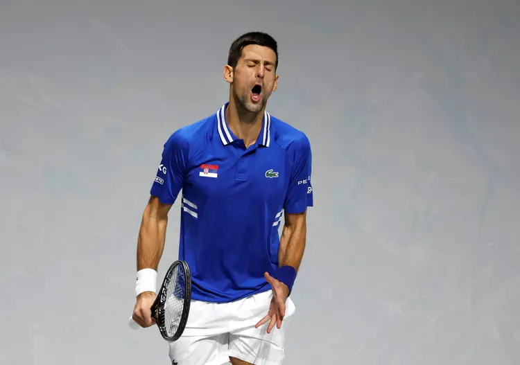Novak Djokovic: polêmicas com vacinação (Susana Vera/Reuters)