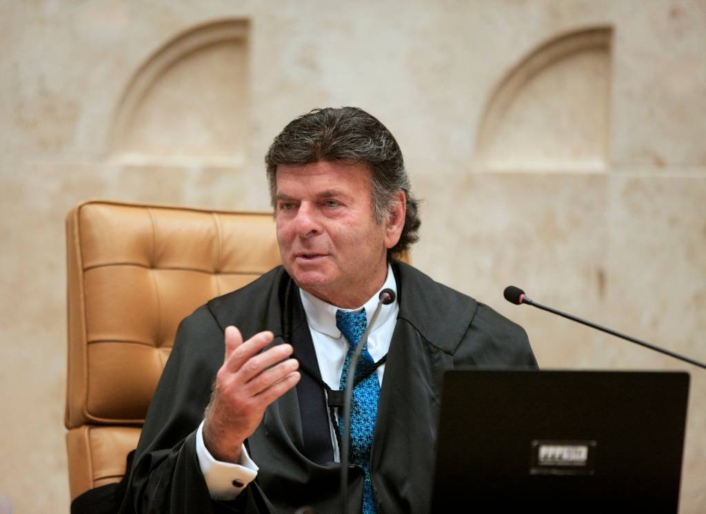 Luiz Fux: O Supremo Tribunal Federal realiza a última sessão plenária deste ano judiciário (Flickr/Rosinei Coutinho/SCO/STF)