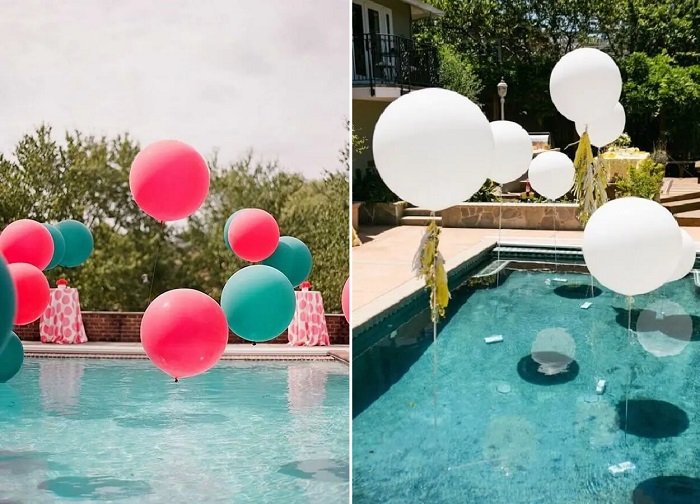 4 ideias criativas para decoração de Ano Novo na piscina