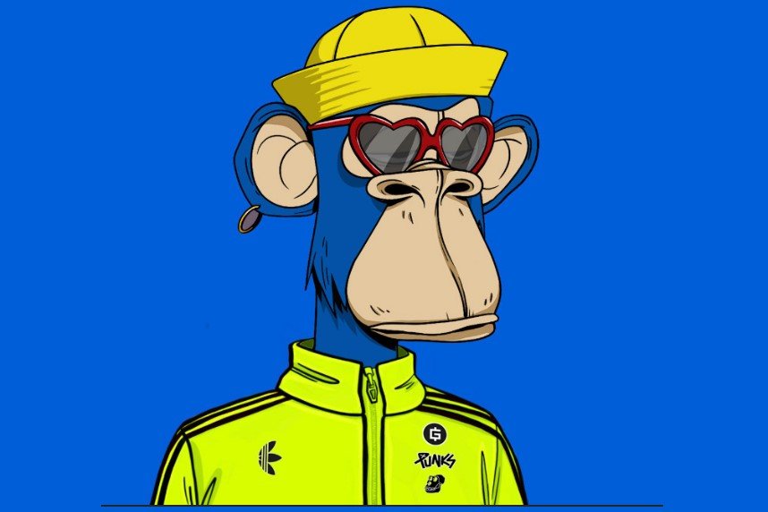 Bored Ape vestido com casaco adidas é a nova foto do perfil oficial da marca; macaco será transformado em avatar e levado ao metaverso (Reprodução/Twitter)