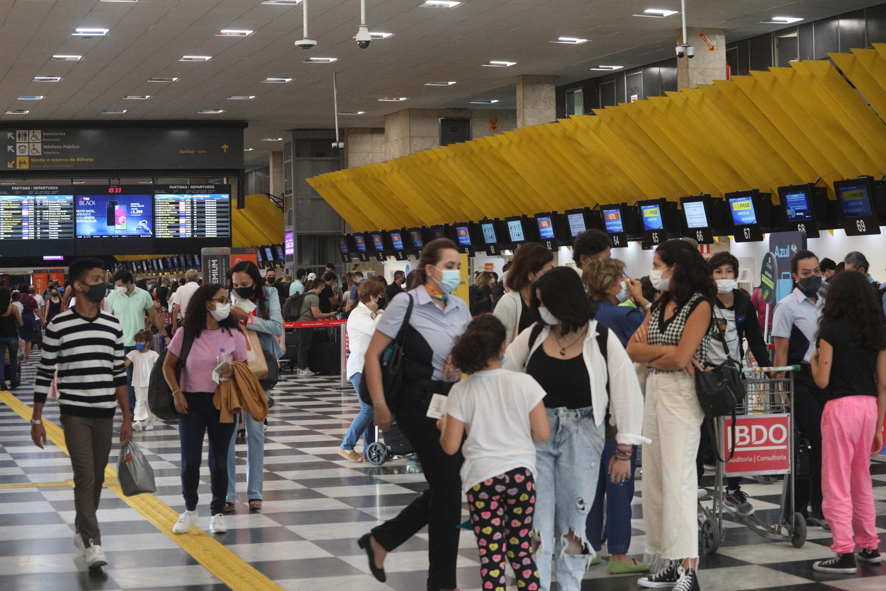 Falha de energia faz Aeroporto de Congonhas ficar parado por 1h30