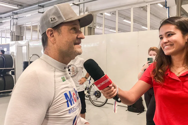 Rubens Barrichello na Porsche Carrera Cup Endurance Series 2021. (Carmen Fukunari/Exame)