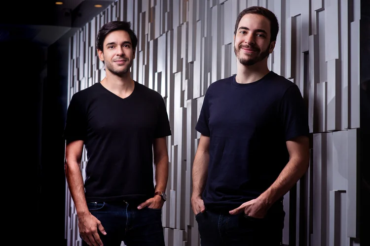 Guilherme Nosralla e Renato Andrade, cofundadores da Merama: startup vira unicórnio em menos de um ano (Merama/Divulgação)