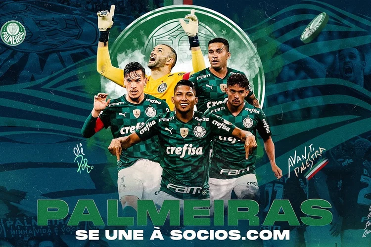 Sócios-torcedores do Palmeiras vão receber token VERDAO gratuitamente (Palmeiras/Socios.com/Divulgação)