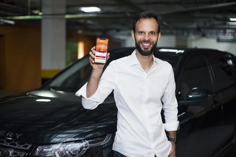 Rafael Taube, CEO da Joycar: startup criou uma plataforma de gestão de frotas para pequenas locadoras (Joycar/Divulgação)