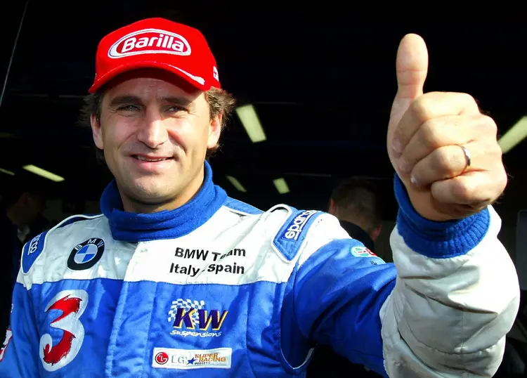 Alex Zanardi: piloto deixou a F1 após acidente de carro. Depois, ele se acidentou de bicicleta.  (Giampiero Sposito/Reuters)