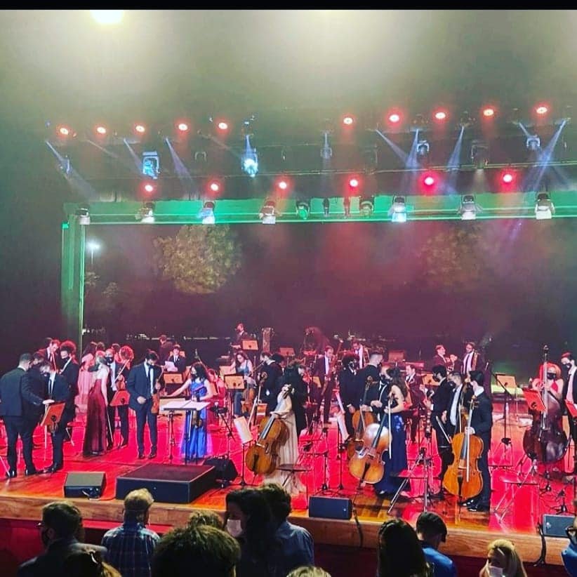 "Concerto di Natale" foi realizado na noite do dia 21 de dezembro no palco do Auditório Ibirapuera | Foto: Reprodução/Facebook (Consulado italiano/Facebook/Reprodução)