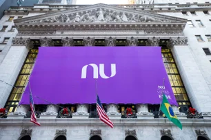 Imagem referente à matéria: Roxinho no topo: Nubank supera Banco do Brasil em lucro no 2º tri