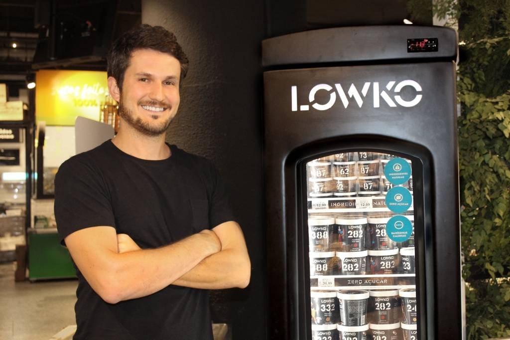 Rodrigo Studart, fundador e CEO da Lowko, startup de sorvetes com baixa caloria | Foto: Divulgação (Divulgação/Lowko)