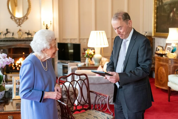 Elizabeth II: rainha cancelou sua viagem à cidade escocesa de Glasgow no final de outubro. (AFP/AFP)