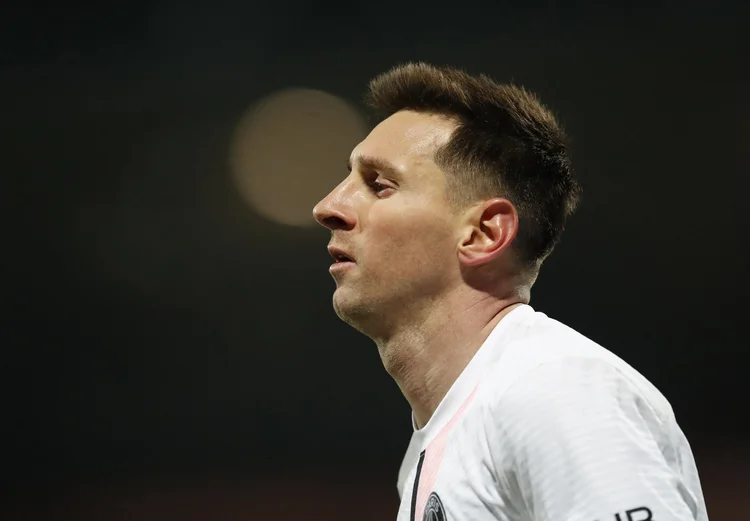 Lionel Messi, atacante do PSG (Stephane Mahe/Reuters)