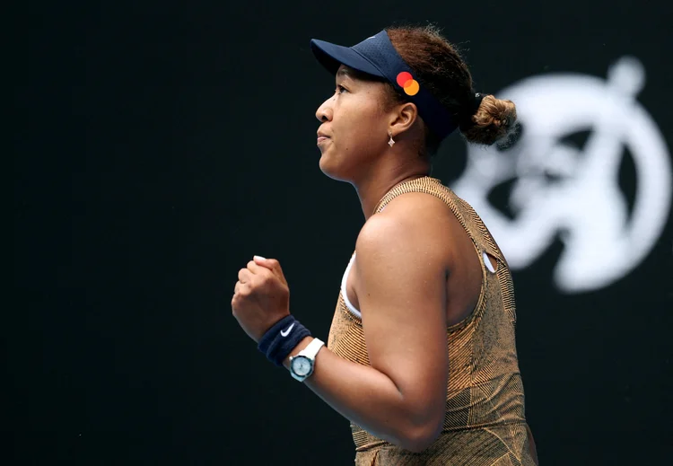 Naomi Osaka: Ganhos em campo: 2,3 milhões de dólares e  55 milhões em ganhos fora do campo, segundo a Forbes. (Loren Elliott/Reuters)