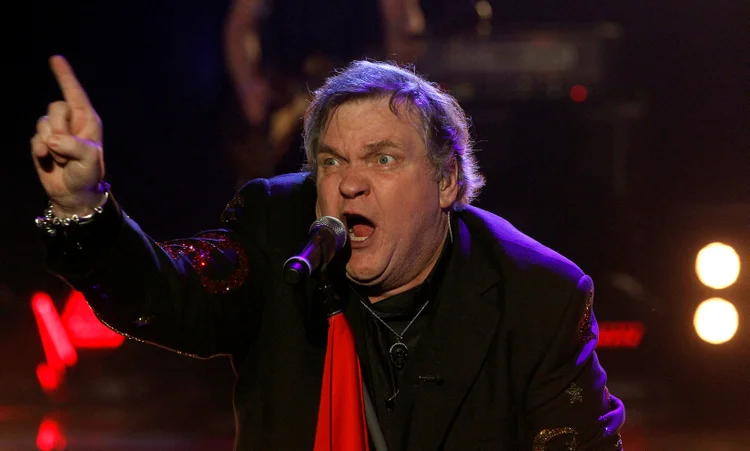 Meat Loaf durante show em Friedrichshafen, na Alemanha. (Arnd Wiegmann/Reuters)