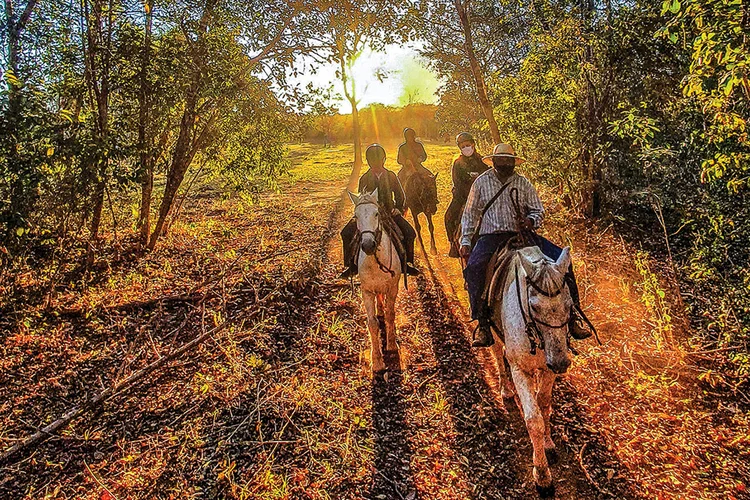 Turistas em Bonito: preocupação com a natureza (Divulgação/Divulgação)