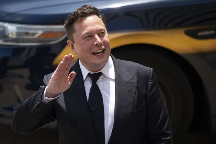Elon Musk: X Corp. é sua mais nova empreitada  (Bloomberg / Colaborador/Getty Images)