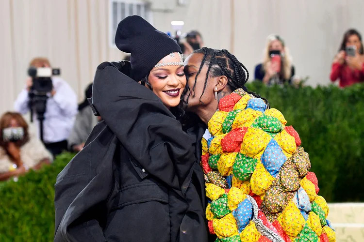 Rihanna e A$AP Rocky.  (ANGELA WEISS/Getty Images)