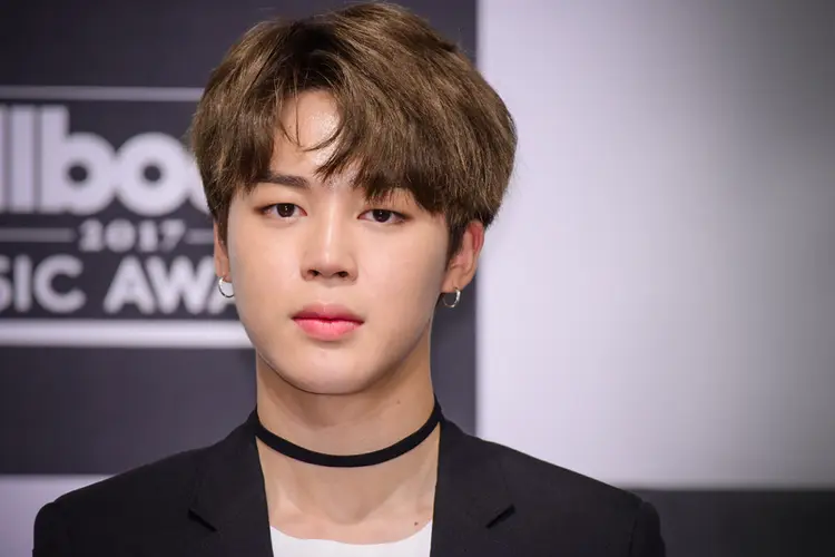 Jimin, do BTS: segundo a equipe do cantor, a cirurgia foi bem-sucedida e ele está se recuperando do procedimento (The Chosunilbo JNS/Imazins/Getty Images)