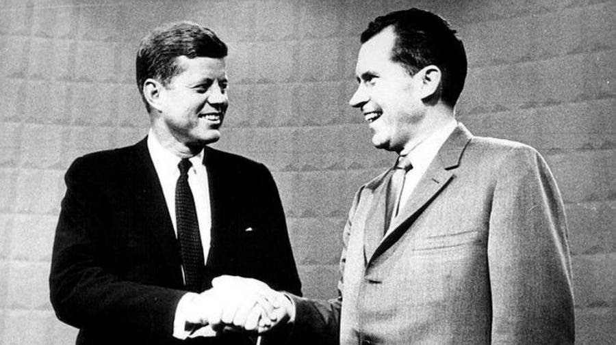 John Kennedy e Richard Nixon (Reprodução/Reprodução)