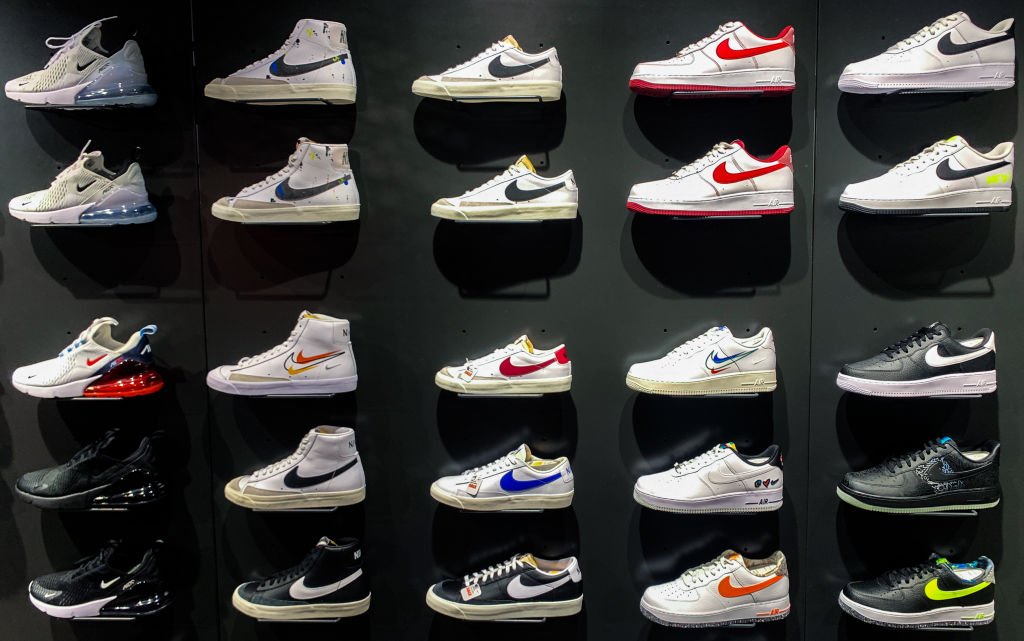 Nike já está se movimentando no universo digital do metaverso e dos NFTs (Getty Images/NurPhoto)