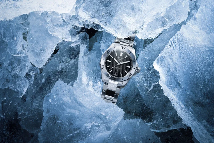 TAG Heuer Aquaracer: versão mais elegante (TAG Heuer/Divulgação)