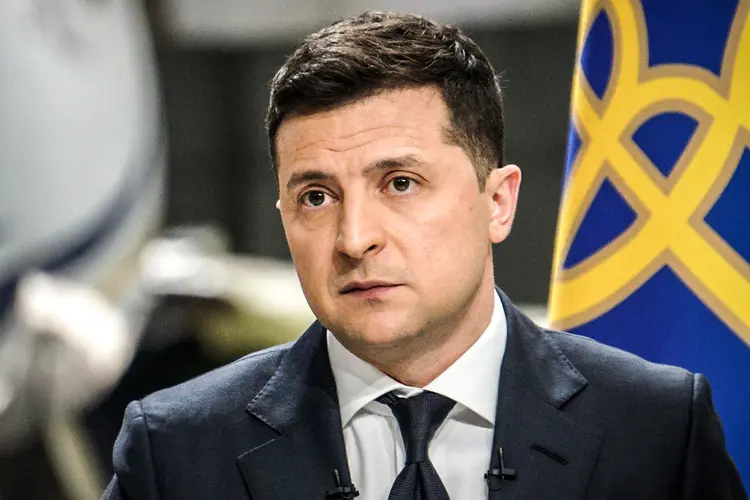 Presidente da Ucrânia, Volodymyr Zelensky (Irina Yakovleva/TASS/Reuters)