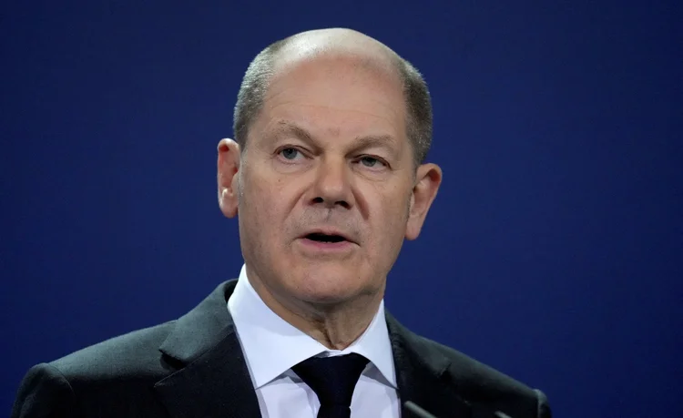 Olaf Scholz visitará o Brasil na próxima segunda-feira, 26, para um encontro com alto escalão do governo brasileiro no Palácio do Planalto (Michael Sohn/Reuters)