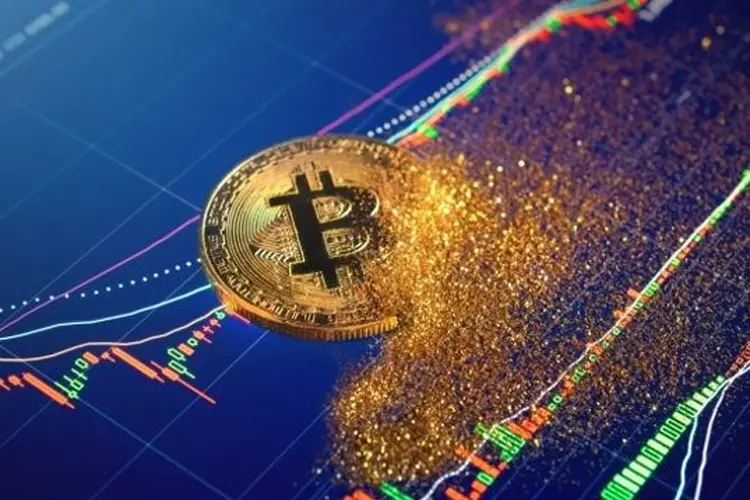 O bitcoin é negociado por 38.523 dólares no momento (imagem/Shutterstock)