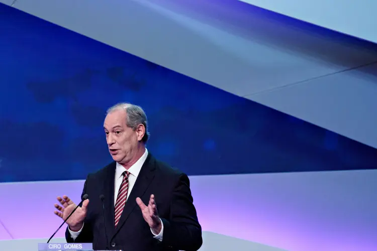 Ciro Gomes: presidenciável é entrevistado no Roda Viva nesta segunda-feira, 15 (Patricia Monteiro/Bloomberg/Getty Images)