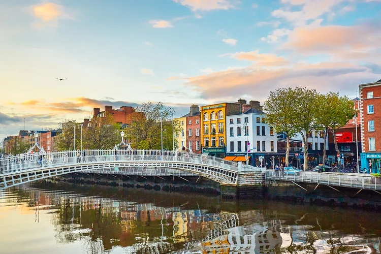 Dublin: lançamento da plataforma acontece justamente num momento de reabertura do país, depois de mais de um ano com as fronteiras fechadas, sem poder receber estudantes estrangeiros (Peter Unger/Getty Images)