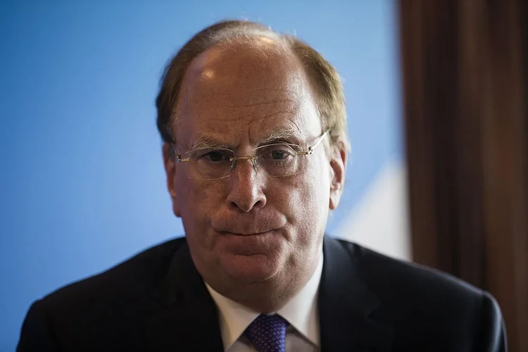 Larry Fink, CEO da BlackRock: “Investir é um ato de otimismo” (Colaborador/Bloomberg)