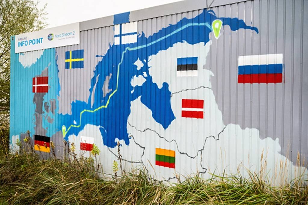 Mapa do fornecimento de gás russo à Europa: Moscou deve reduzir fornecimento do insumo à Alemanha (Stefan Sauer/picture alliance via/Getty Images)