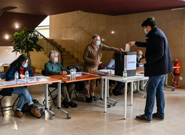 Eleições em Portugal. 30/01/2022 (Horacio Villalobos / Colaborador/Getty Images)